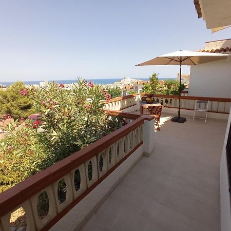 Charmant Appartement Avec Vue Sur Le Chateau De Peniscola Bagian luar foto