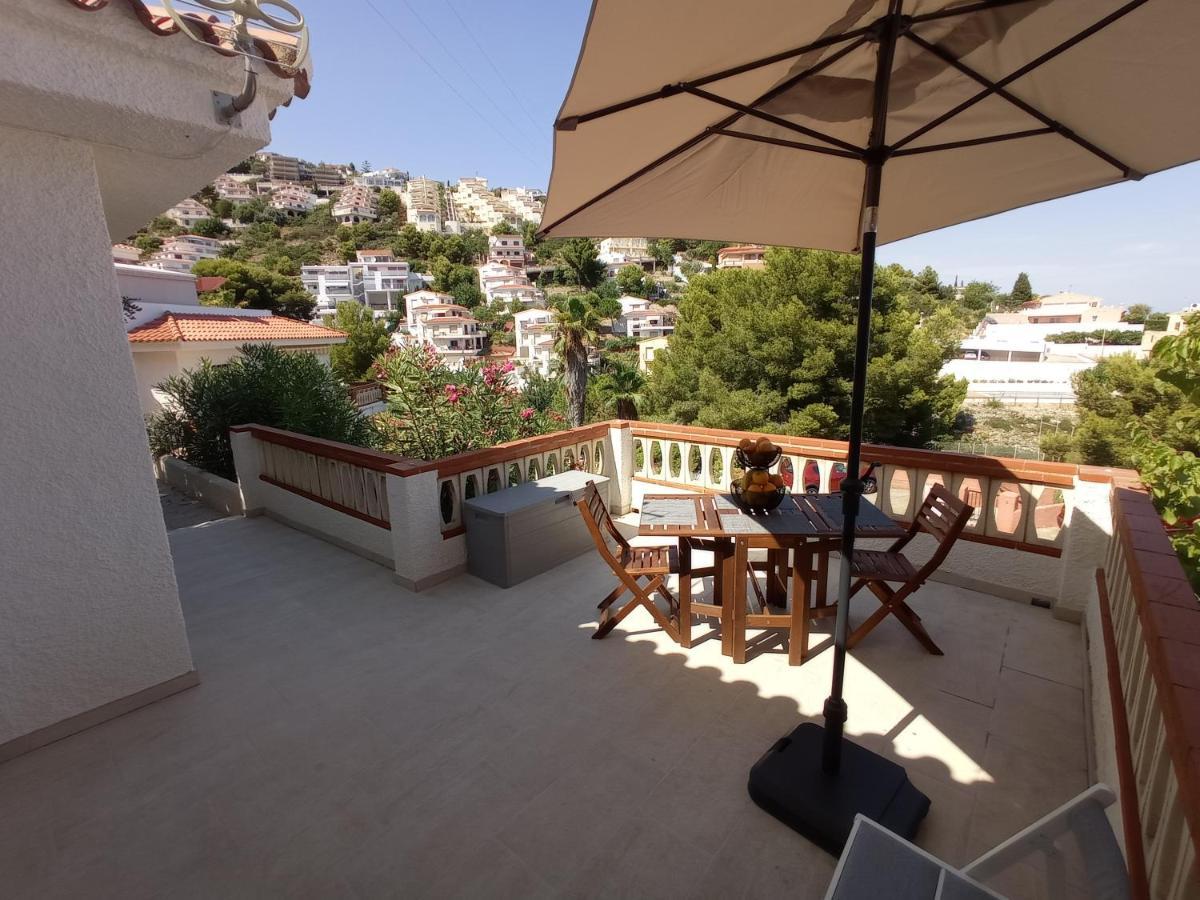 Charmant Appartement Avec Vue Sur Le Chateau De Peniscola Bagian luar foto